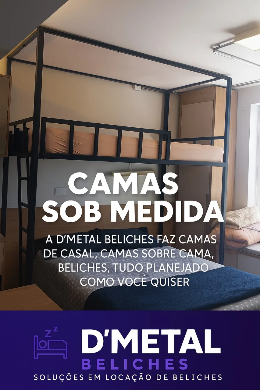 Camas sob medida D'Metal
